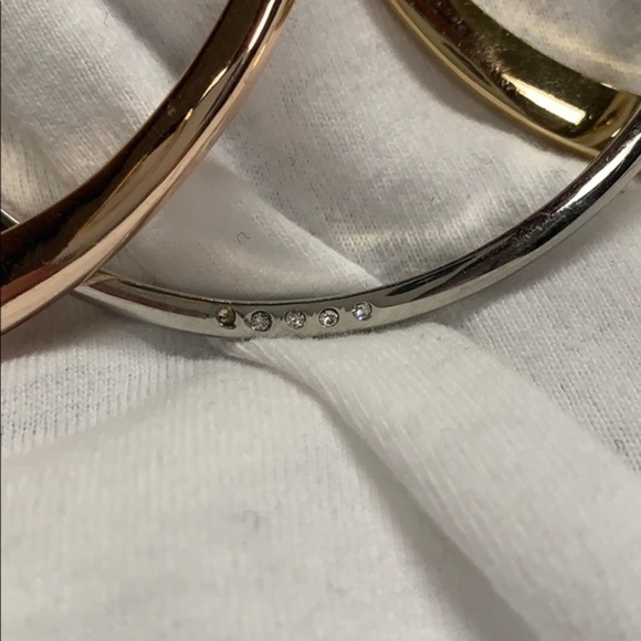 Set of 3 Vince Camuto Bangle Bracelets - Picture 2 of 3